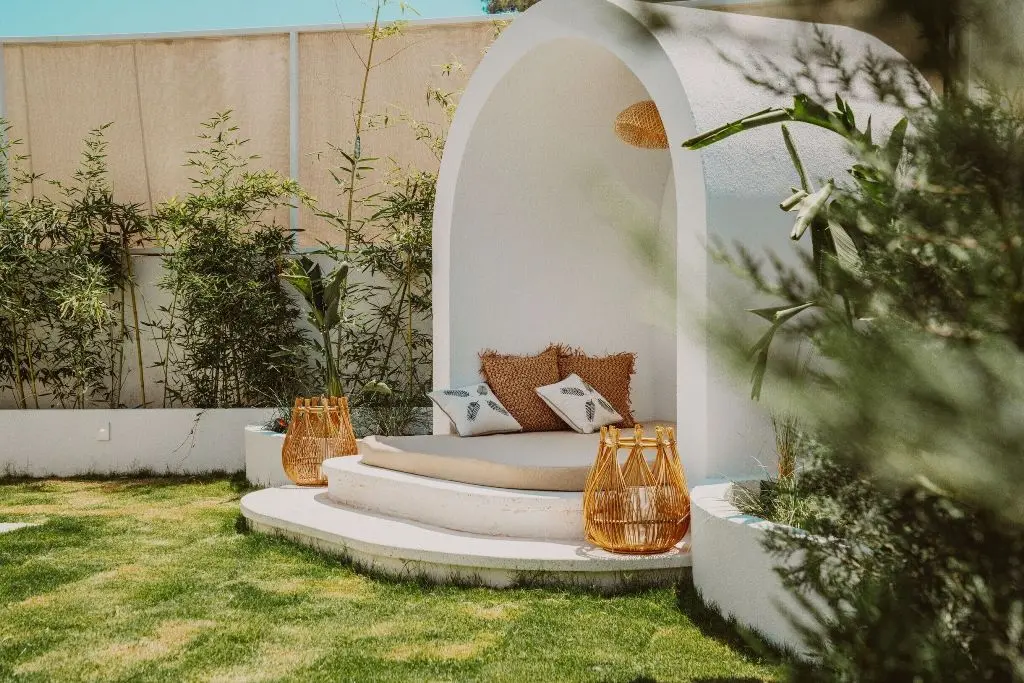 Garden area